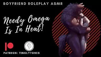 Riproduci Needy omega è in calore! fidanzato gioco di ruolo asmr. voce maschile solo audio m4f