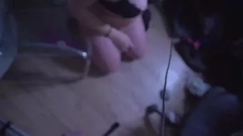 Play Ashley received a big white cock and love suck it