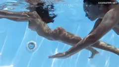 play Hungarian Pornstars Irina Cage & Angelica Heart - Hot Poolside Action with Big Tits & Tight Pussies
