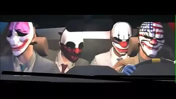 Riproduci Pagliacci divertenti alla guida di un'auto dopo il culmine della rapina in banca