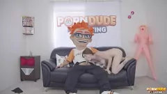 Afspelen Sensuele roodharige Aria Carson in een stomende creampie en deepthroat pijpsessie